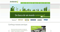 Desktop Screenshot of ambientalsc.com.br